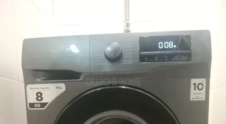 TCL P608flg 8.0kg Front Loading Washing Machine