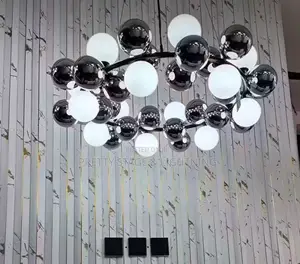 Ring Ball Chandelier By14. Exclusive Media, and Home Lighting