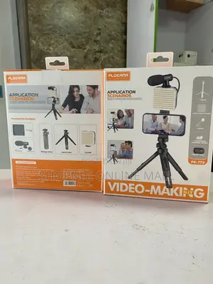 Plokama Pk-773 Video Making Kit (With Led Lights + Mic)