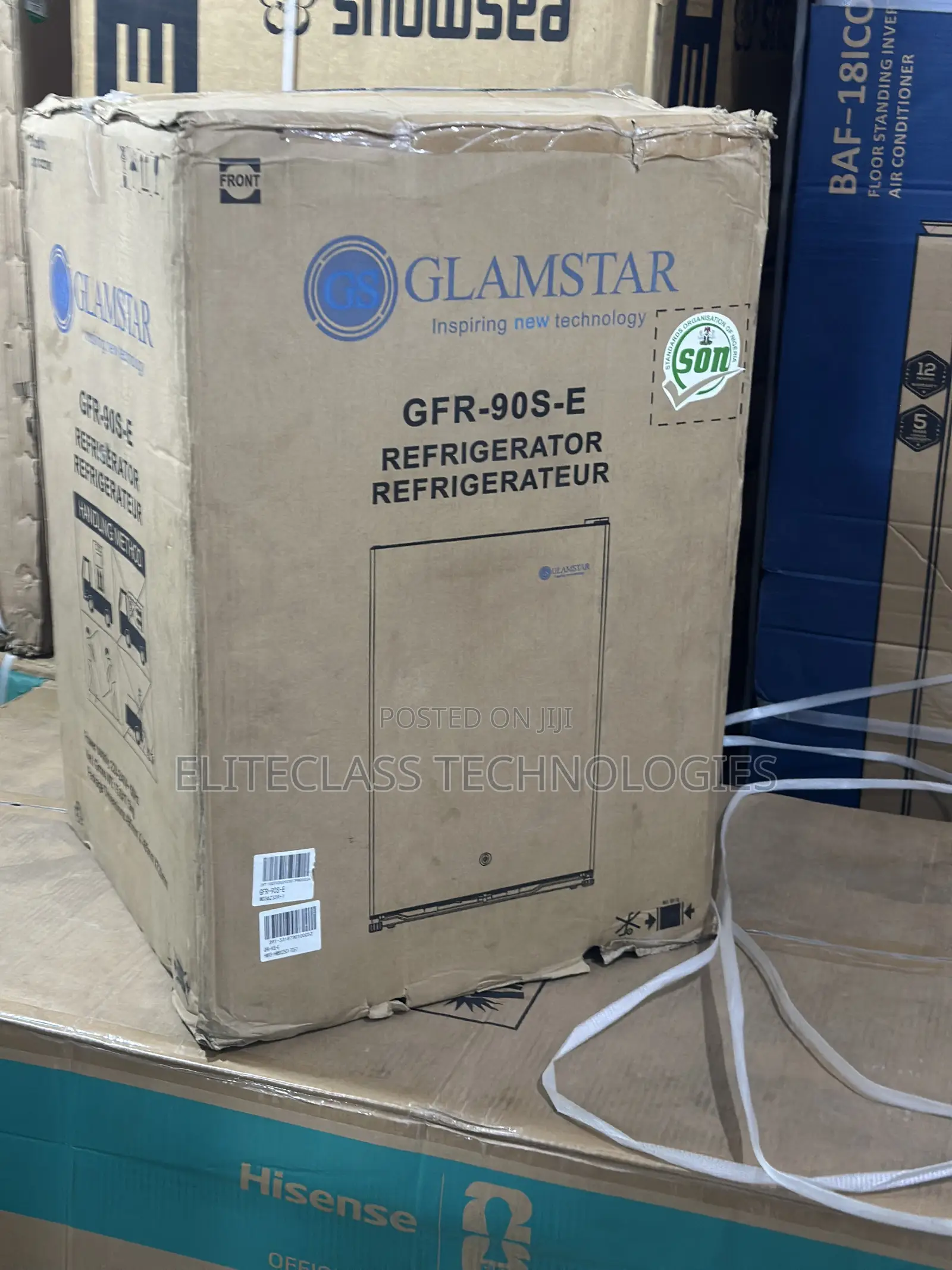 Reliable Glamstar GFR-90S-E Home Fridge