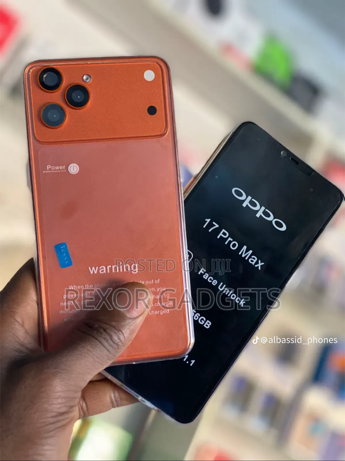 New Oppo A36 256 GB Orange
