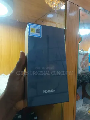New Samsung Galaxy Note 10 Plus 256 GB Black