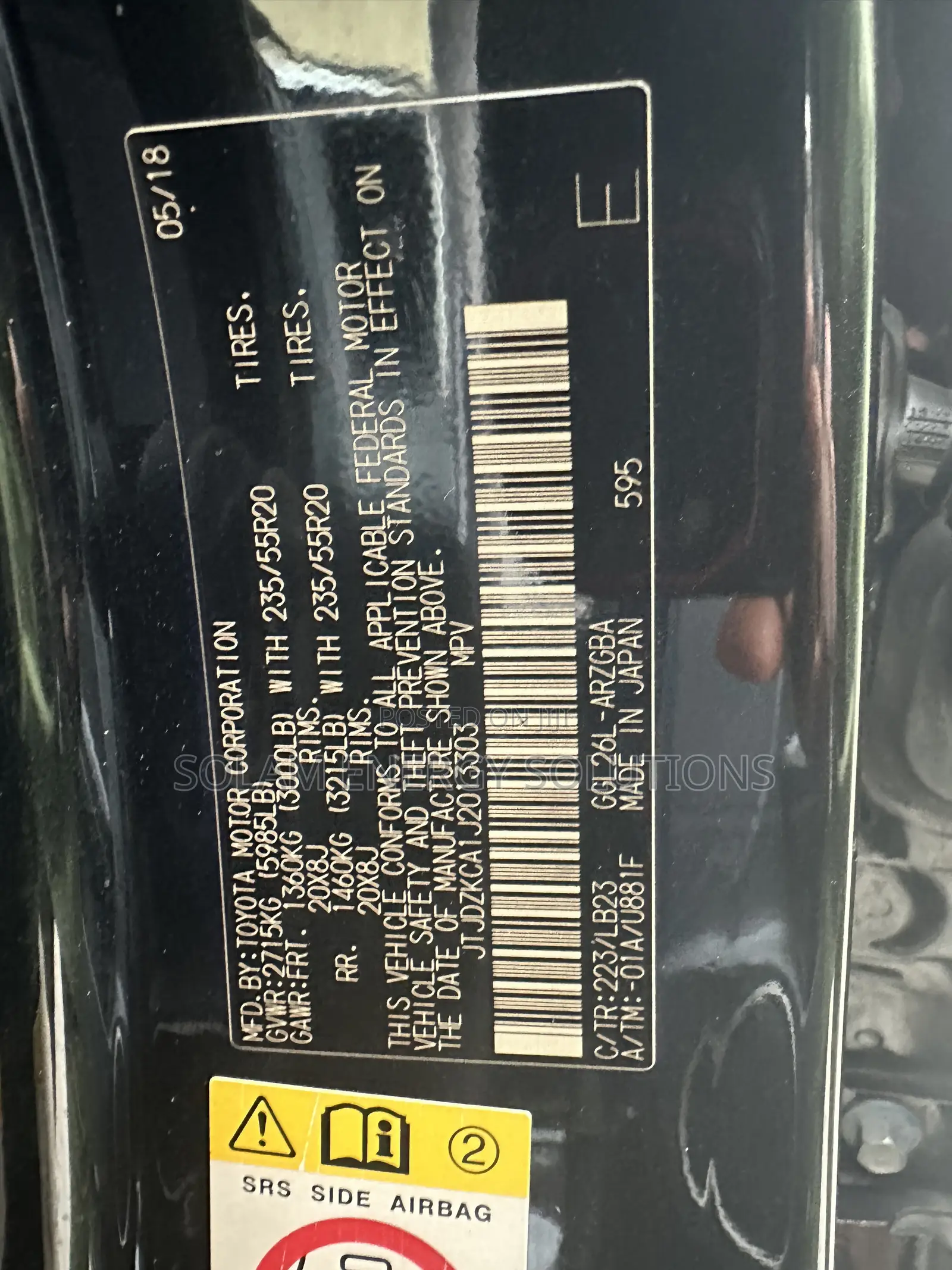 Lexus RX 2018 Black