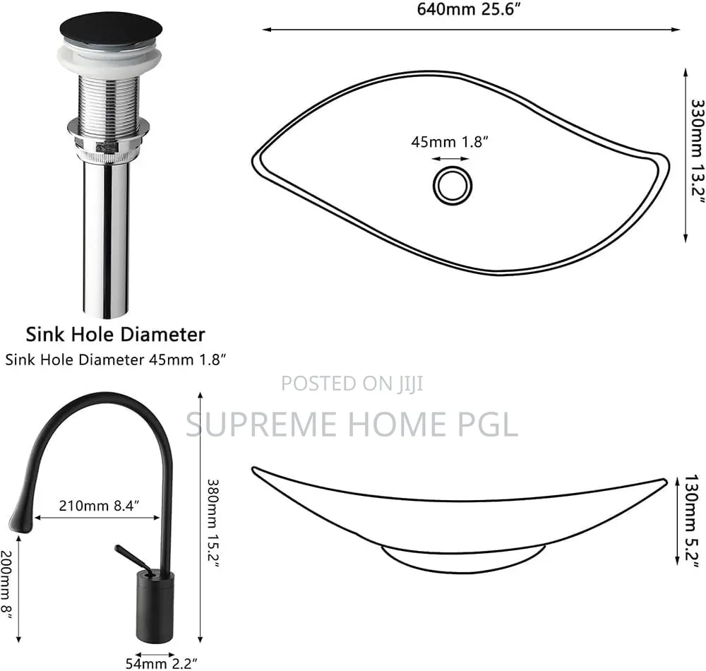 High Quality Luxury Countertop Basin