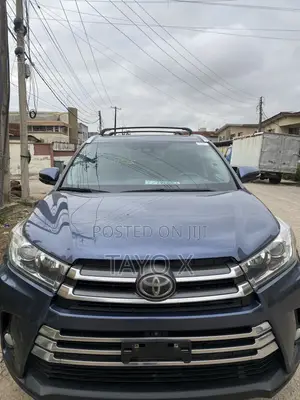 Toyota Highlander Limited Platinum 4x4 V6 (3.5L 6cyl 8A) 2017 Blue