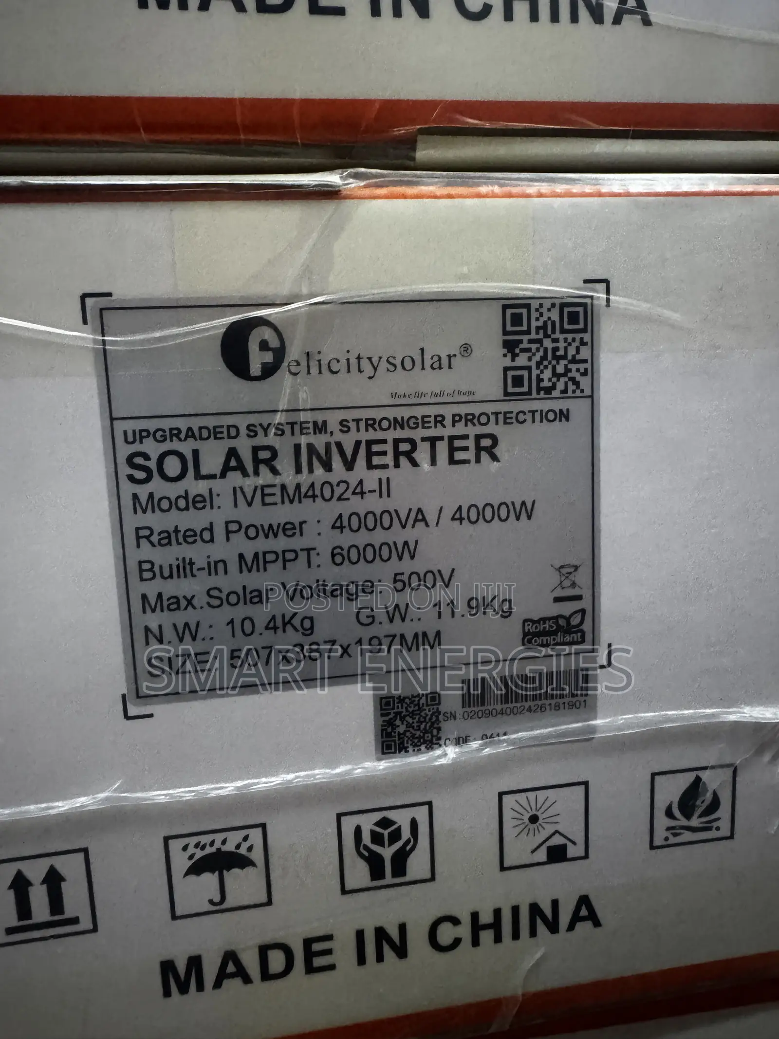 4kva 48v Felicity Solar Inverter