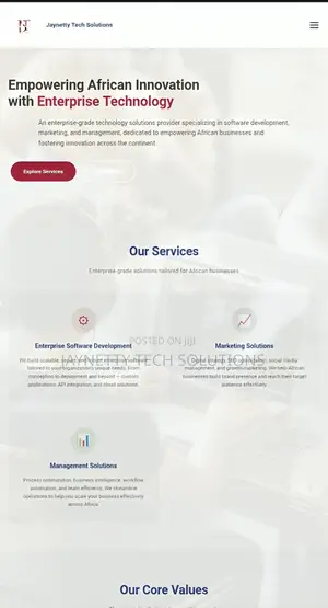 Professional Website for Serious Entrepreneurs