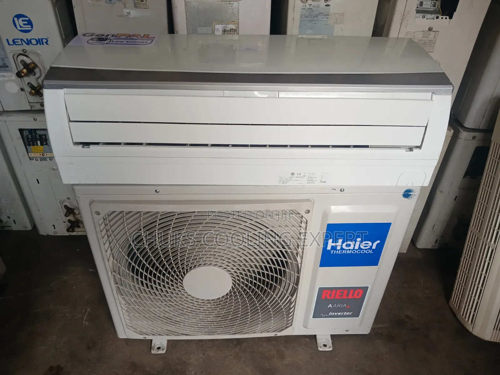 1.5hp Midea AC Factory Fitted