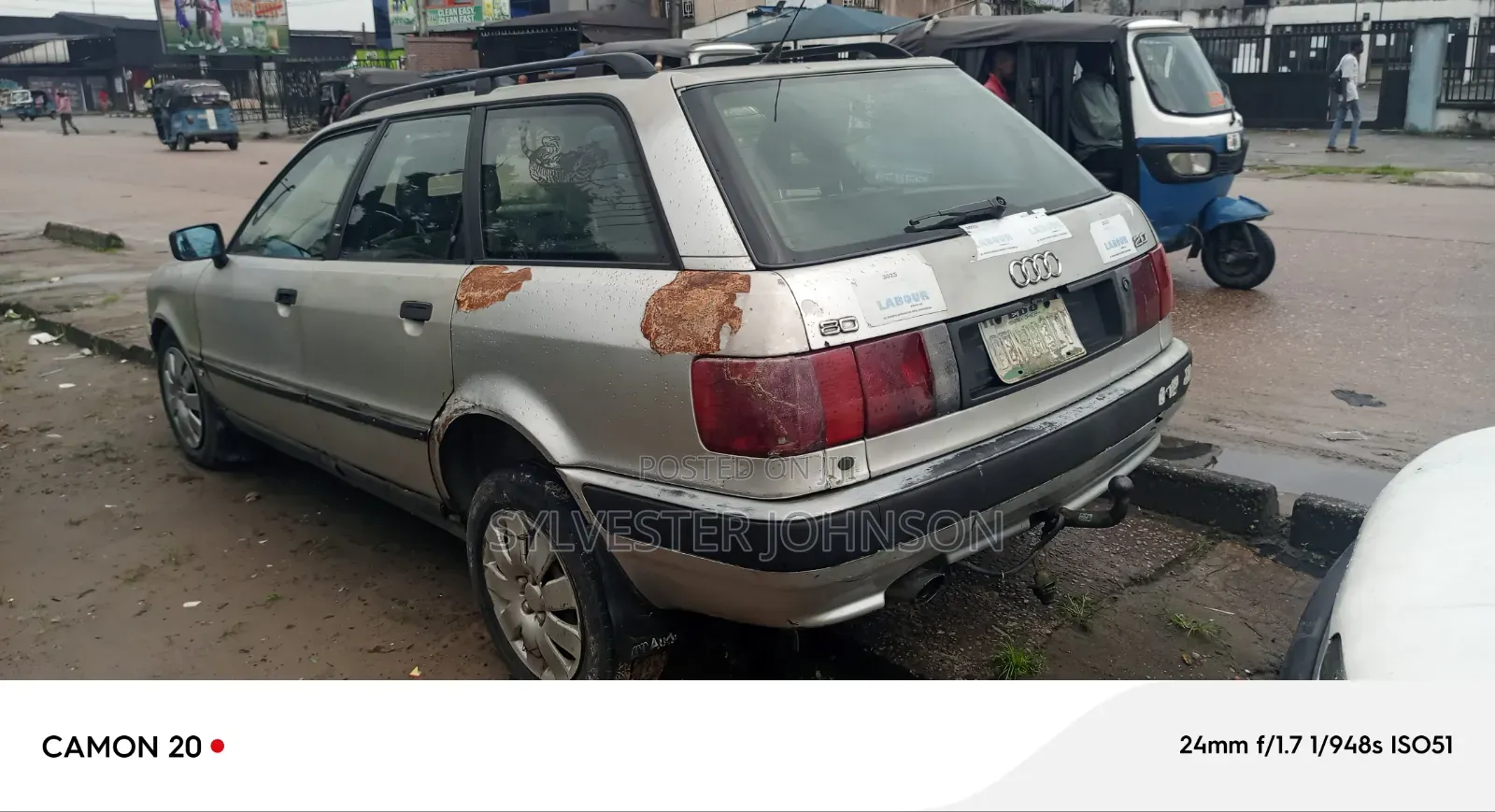 Audi 80 1996 Silver