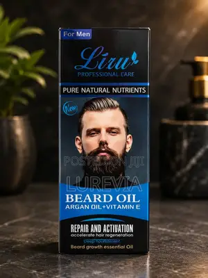 Liru Beard Oil – Argan Oil + Vitamin E