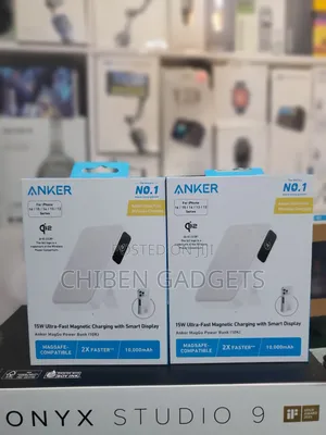 Anker Power Bank MagGo 10000Mah Qi2 Certified 15W Portable Charger