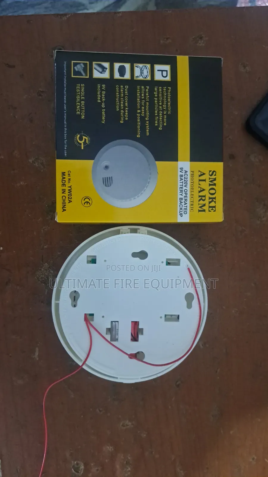 Battary Type Smoke Detector