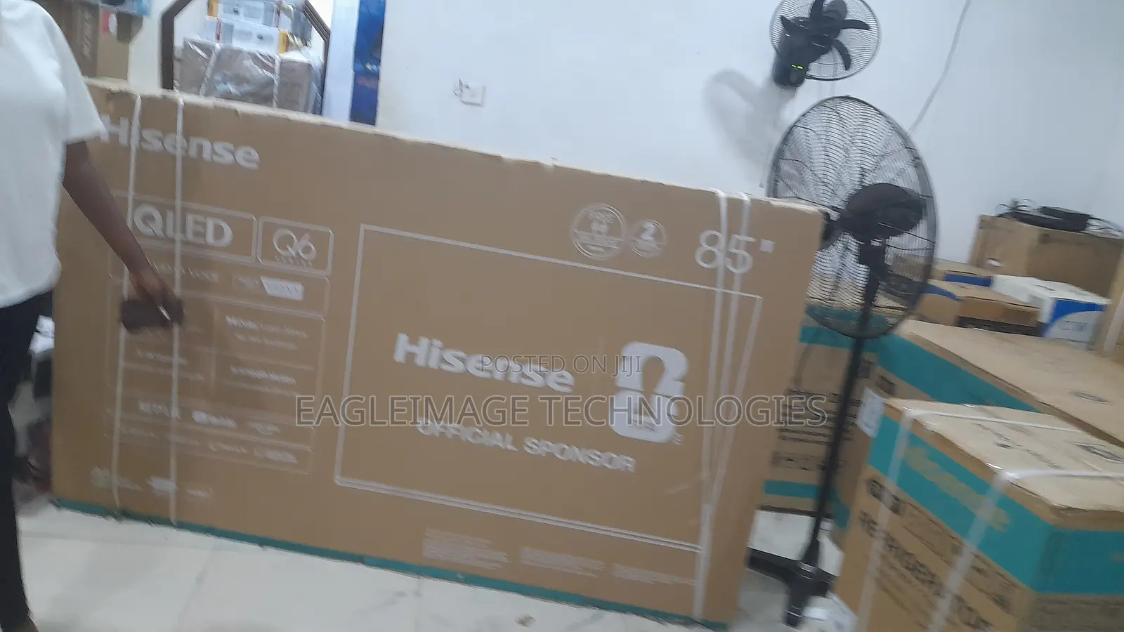 Hisense 85Q6Q 85" 4K QLED TV With Quantum Dot Colour