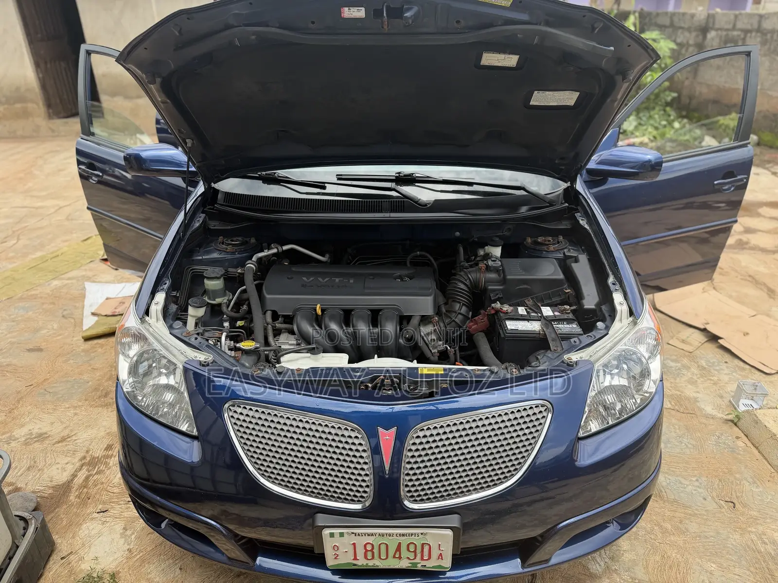 Pontiac Vibe 2008 Blue