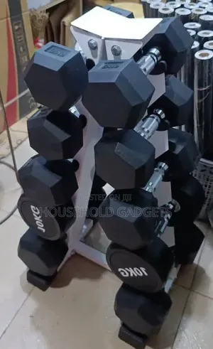 Hexagonal Dumbbell Per Kg