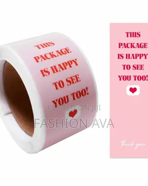 Packaging Material Stickers