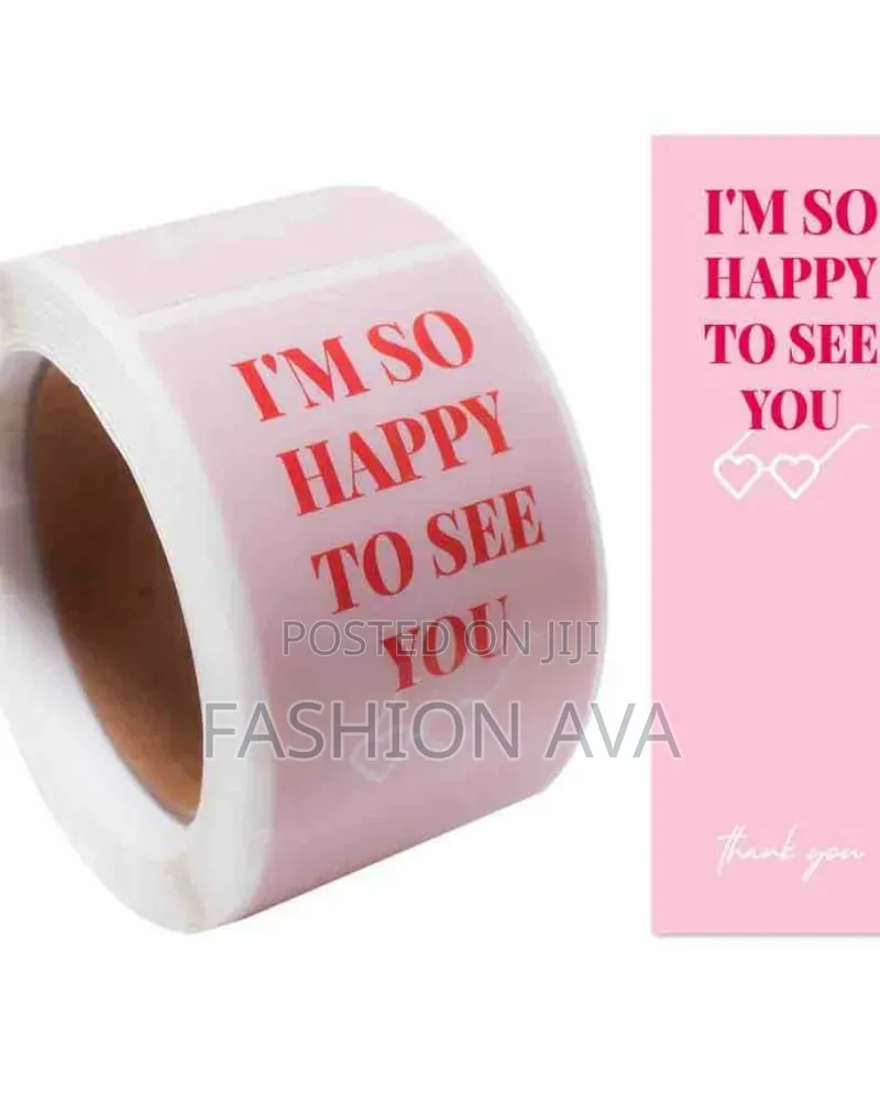 Packaging Material Stickers