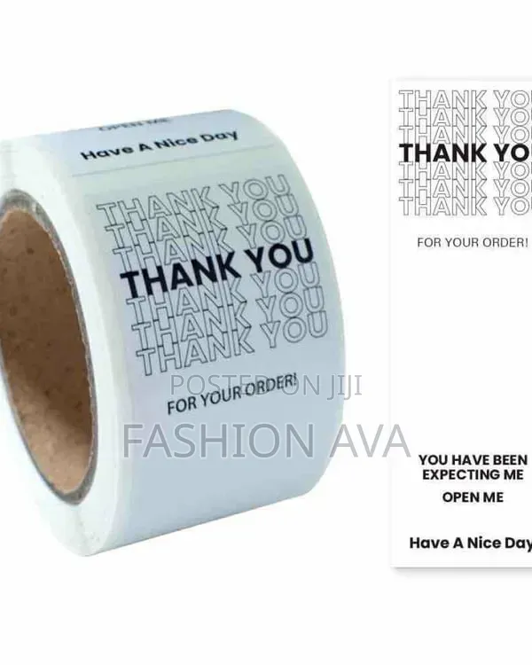 Packaging Material Stickers