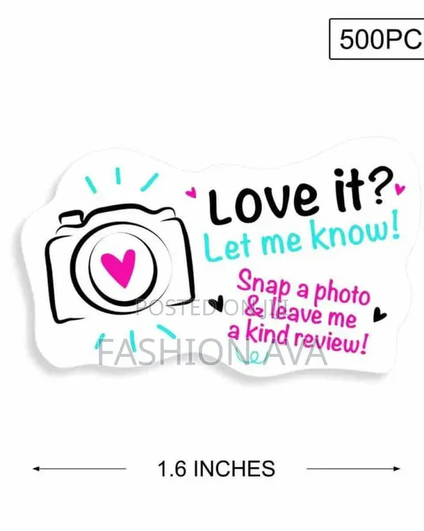 Packaging Material Stickers