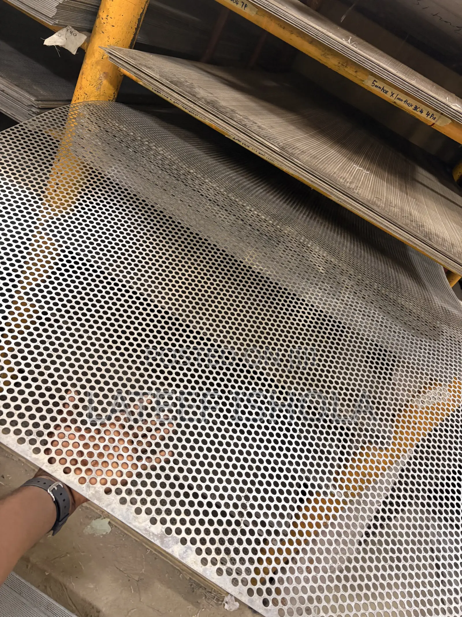 2mm Thick 8mm Hole Perforated Sheet