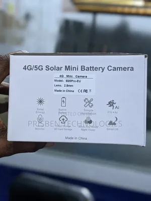 4g/5g Mini Solar Camera