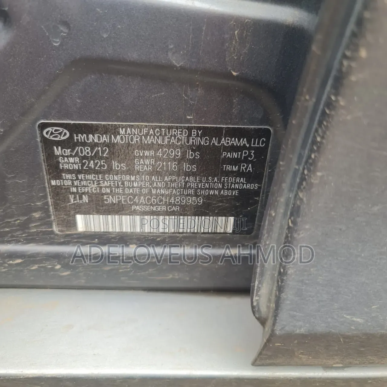 Hyundai Sonata 2012