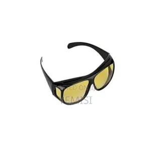 Clear Night Driving With HD Vision Wrap Around Eye Glasses