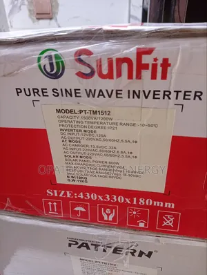 Sunfit Hybrid Inverter 1.5kva 12v Available