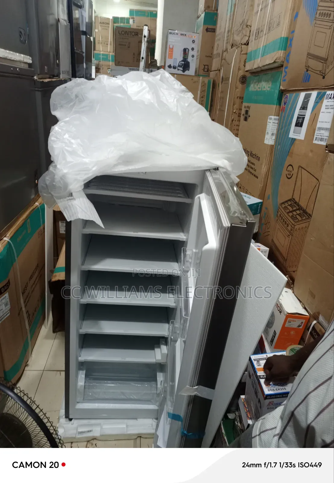Hisense Upright Freezer