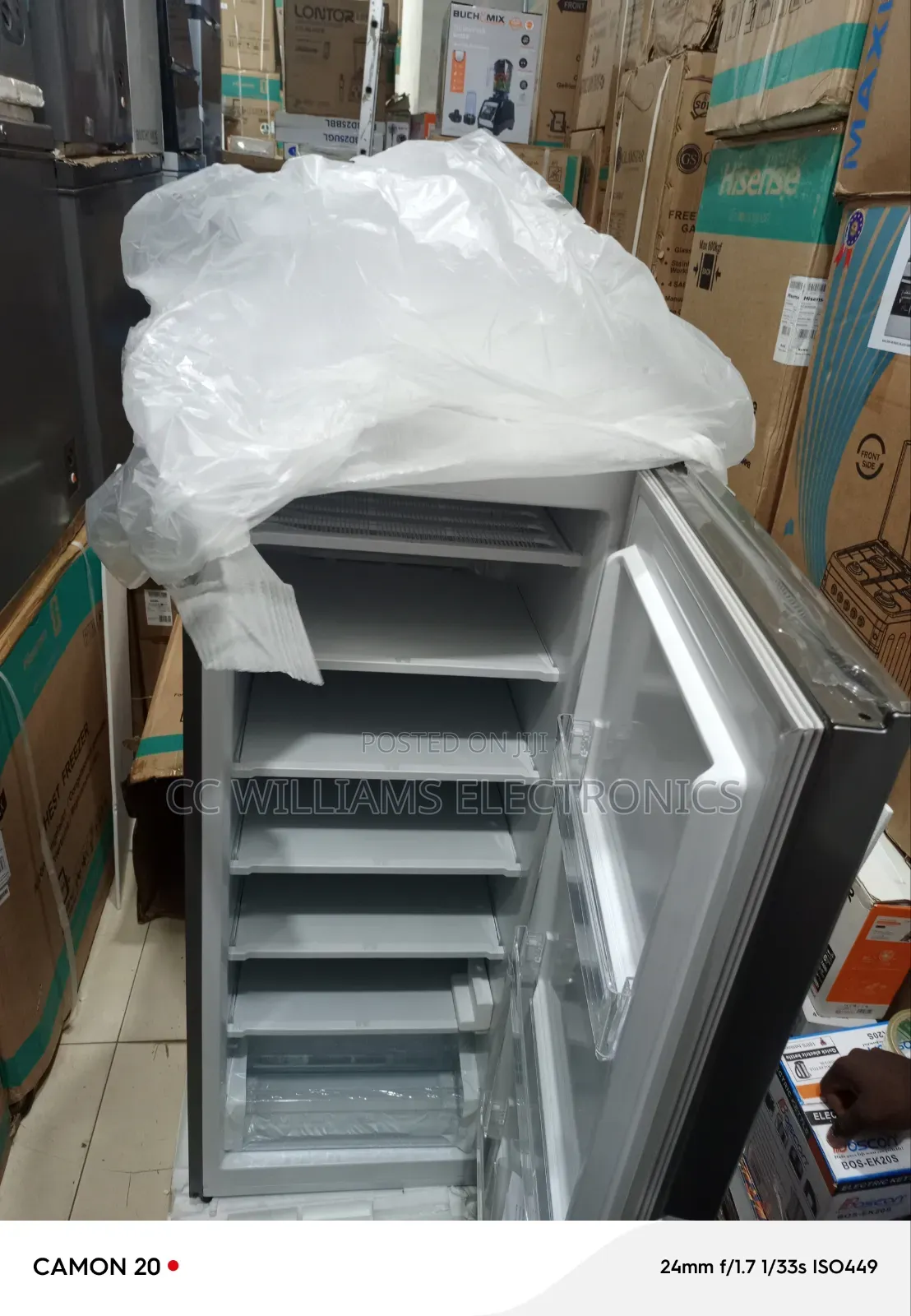 Hisense Upright Freezer