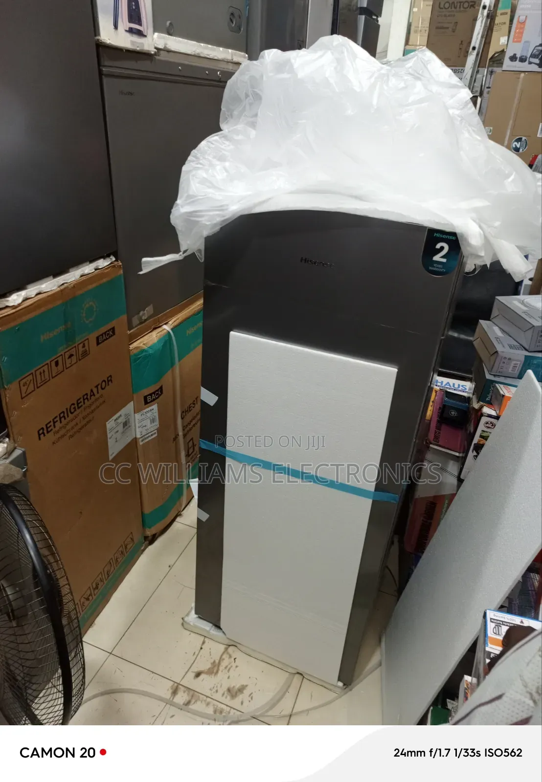 Hisense Upright Freezer