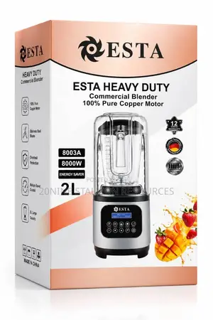 Esta Heavy Duty Blender – Commercial/Industrial Automatic Blender