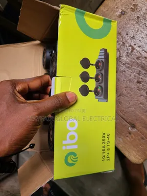 Quality 3way 16amps 2pin Rubber Multi-Gang Extension Sockets