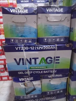 Vintage Gel Deep Cycle Battery 200ah 12v
