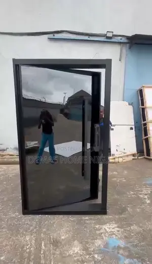 Turkish Pivot Door With Smart Lock 4 by 7ft