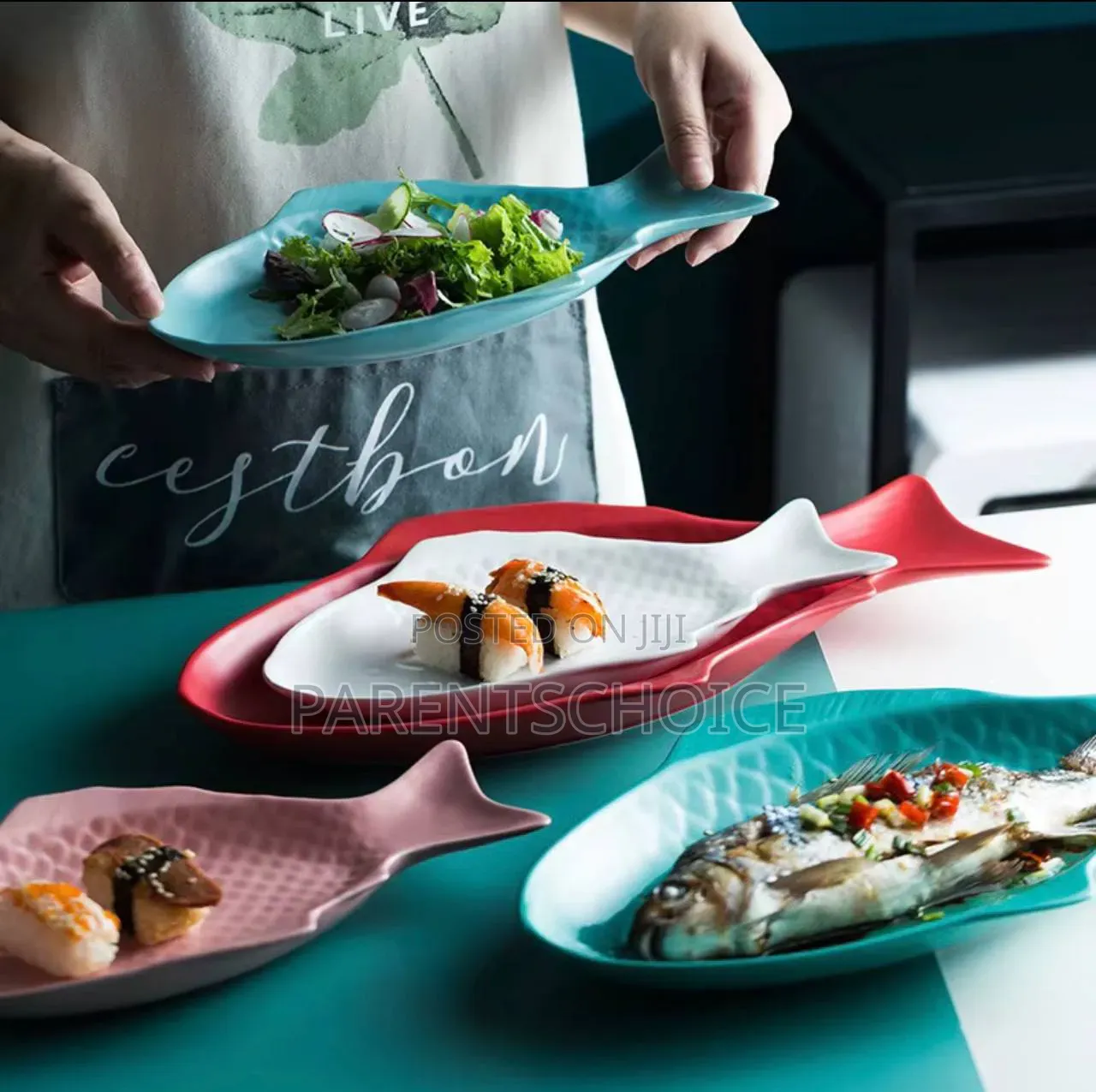 31cm Le Creuset Ceramic Fish Plate
