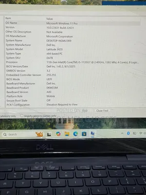 Laptop Dell Latitude 3420 8GB Intel Core i5 SSD 256GB