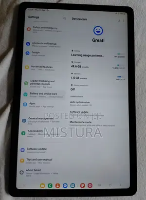 Samsung Galaxy Tab S6 Lite 64 GB Black