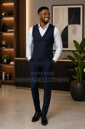 This Isn’t Your Everyday Navy Blue but a Statement