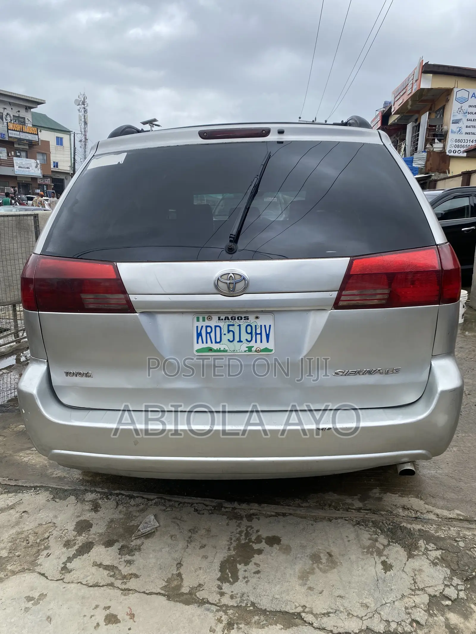 Toyota Sienna 2005 Silver