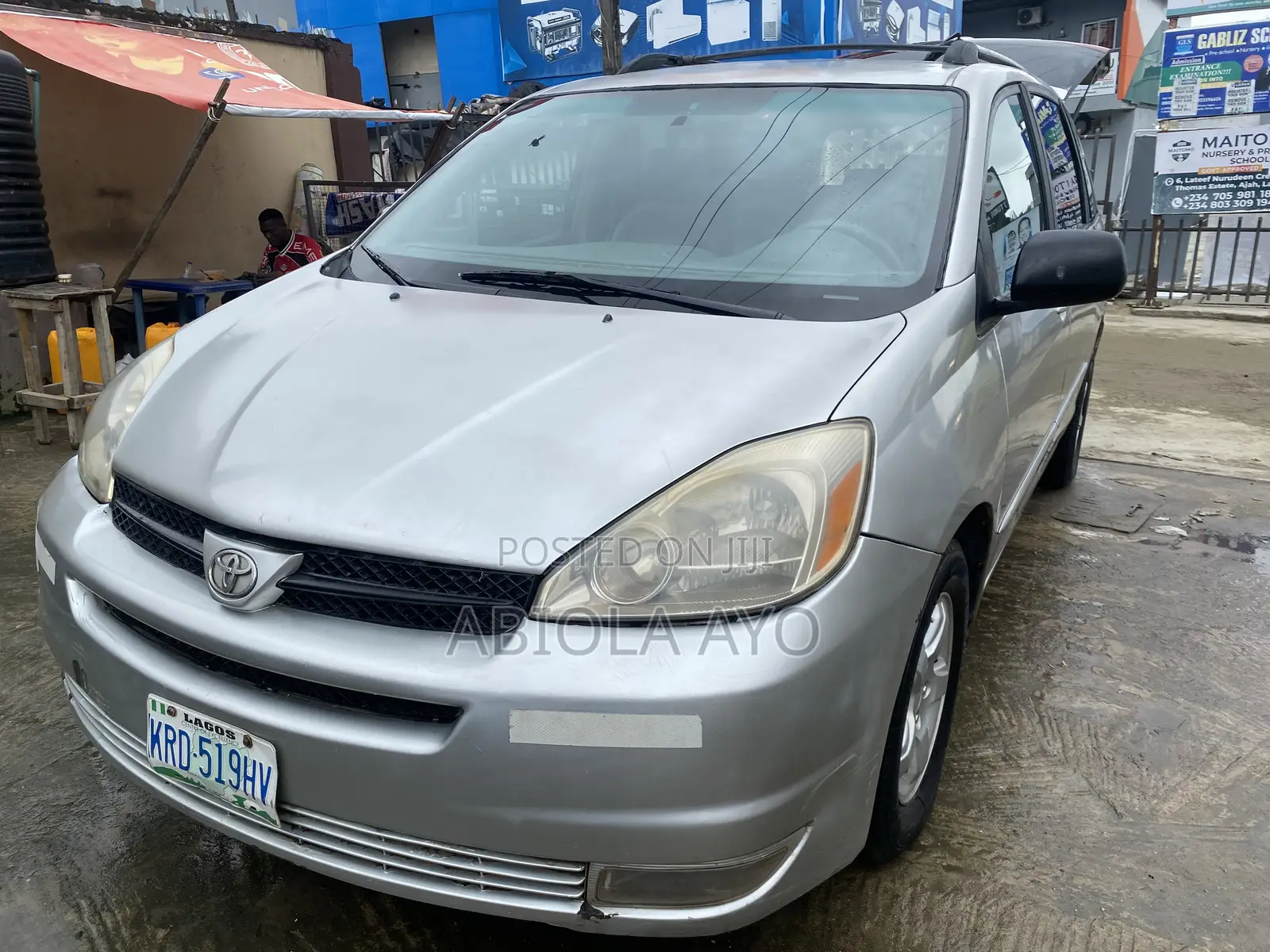 Toyota Sienna 2005 Silver