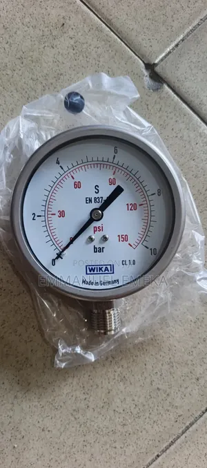 Pressure Gauge Wika 0: 150psi Gauge