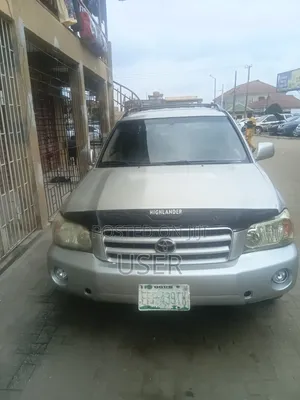 Toyota Highlander 2002 Silver