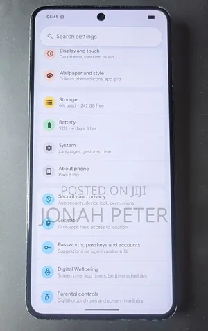Google Pixel 8 Pro 256 GB Black