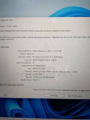 Laptop HP ProBook 440 G5 8GB Intel Core i5 SSD 256GB