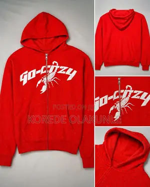 🔥 Brand New Go-Crazy Rhinestone Hoodie 🔥