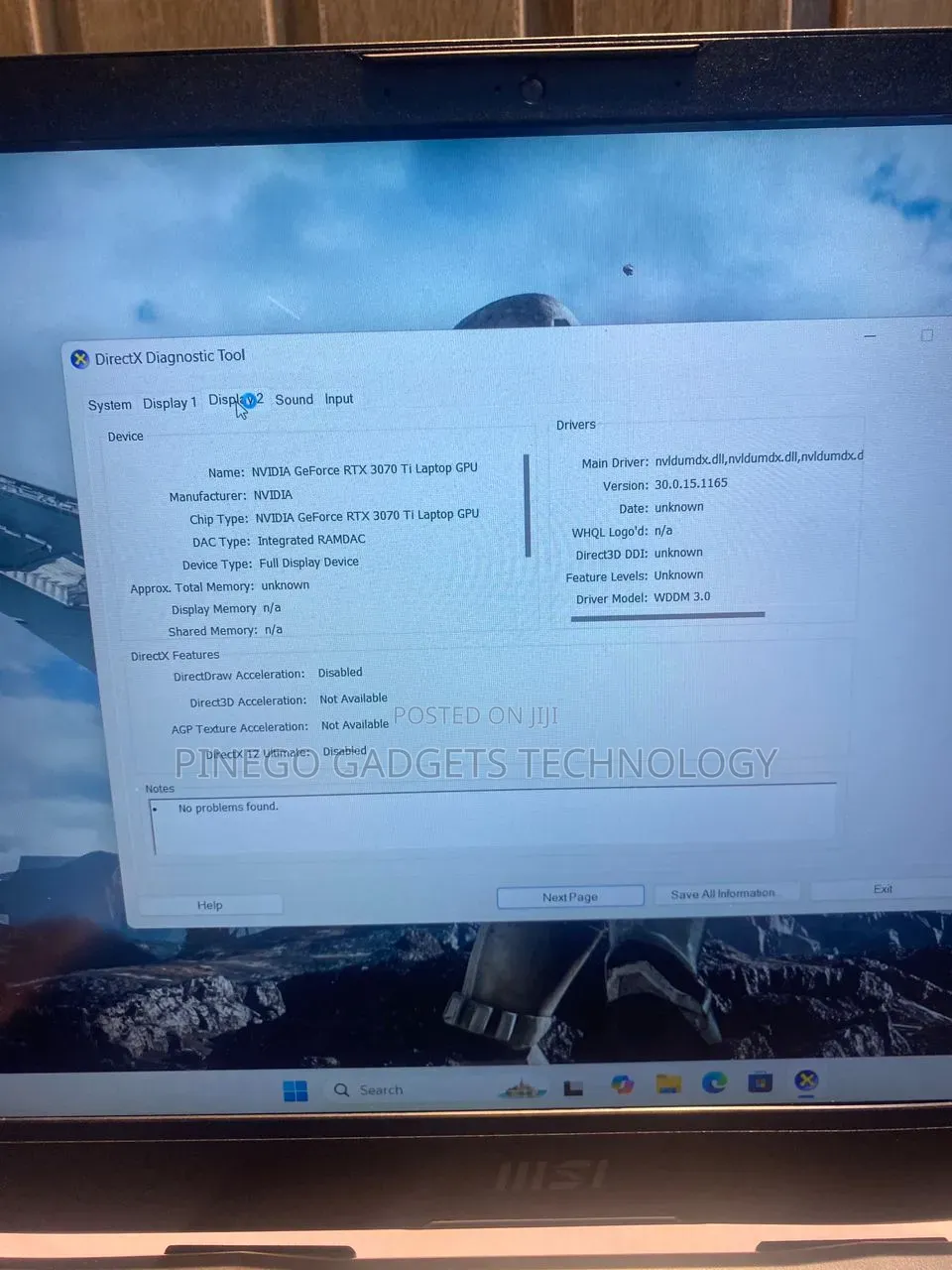 Laptop MSI Katana GF66 16GB Intel Core i9 SSD 1T