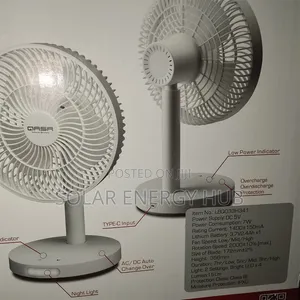 7inch Rechargeable Qasa Table Fan