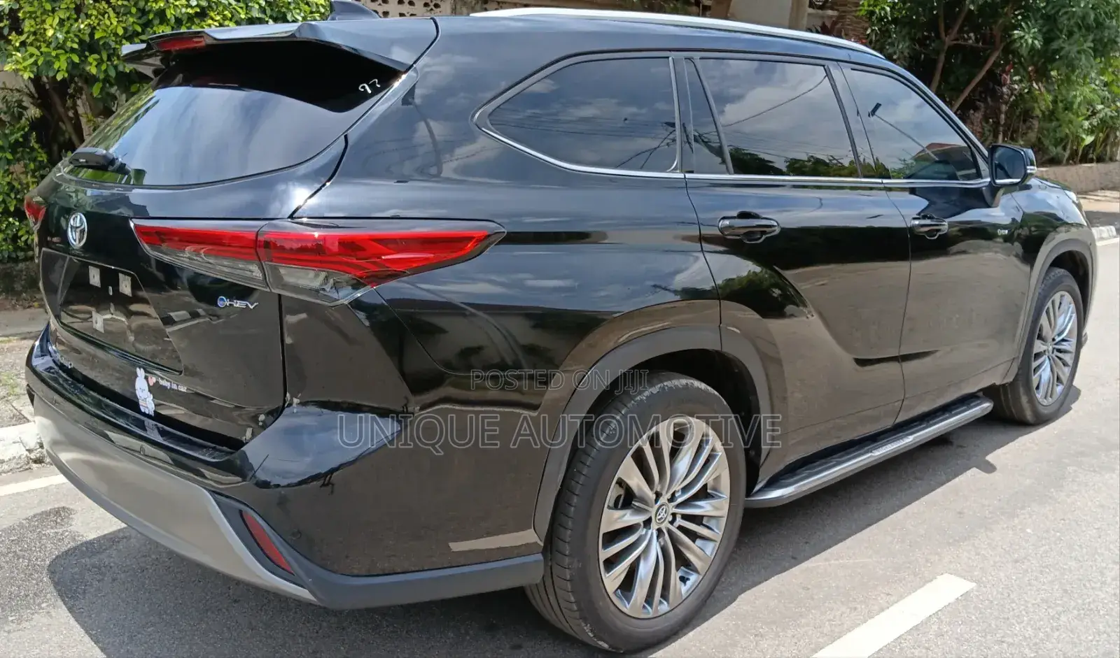 Toyota Highlander Platinum AWD 2024 Black