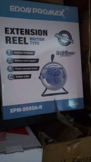 Edon Extension Reel 50m Heavy Duty